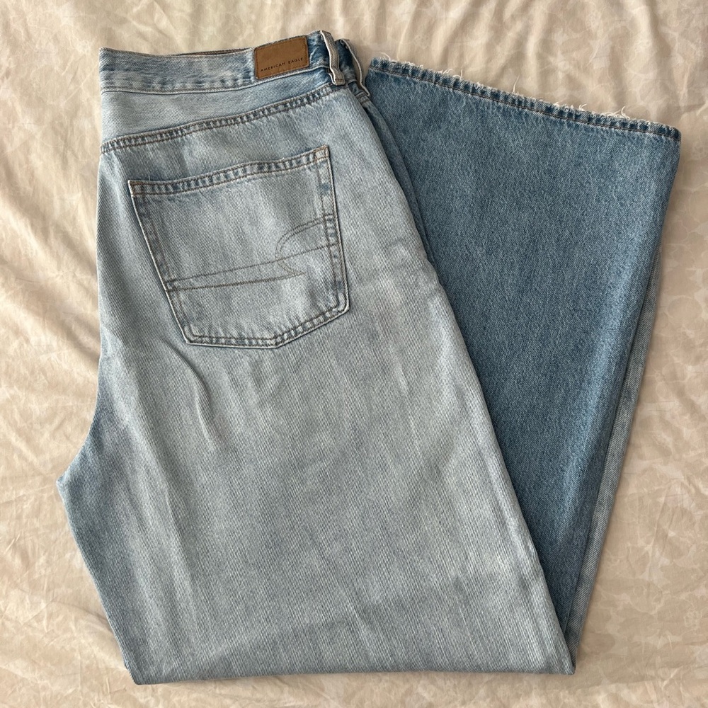 AE Two Tone Baggy Skater Jeans